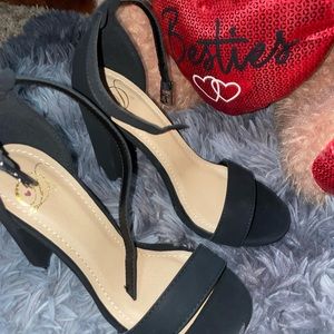 Black heels
